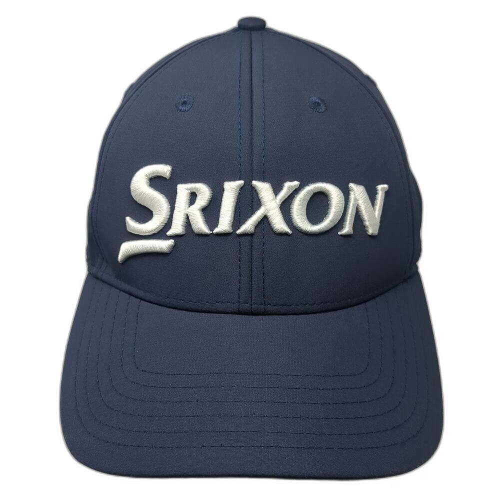 Srixon Baseball Cap Blue One Size Cleveland Golf Slideback Embroidered Hat Golf